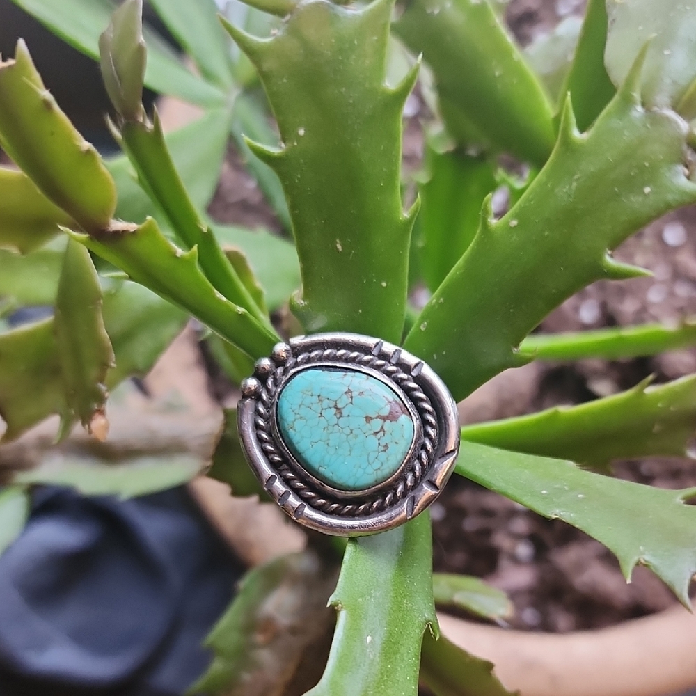 Vintage Native American Number 8 Ring